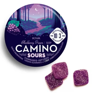 Buy Camino Sours Blackberry Dream CBN Gummies