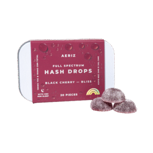 Buy 1:1 CBN:THC Black Cherry Bliss Hash Drops