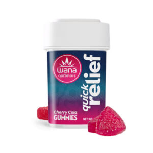Buy Wana Optimals Quick Relief 1:1:1 THC:CBC:CBG Cherry Cola Gummies